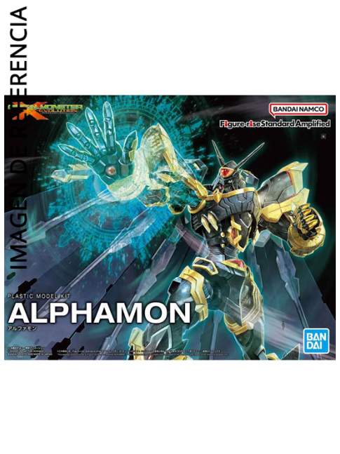 Maqueta Digimon Figure-rise Standard Amplified Alphamon