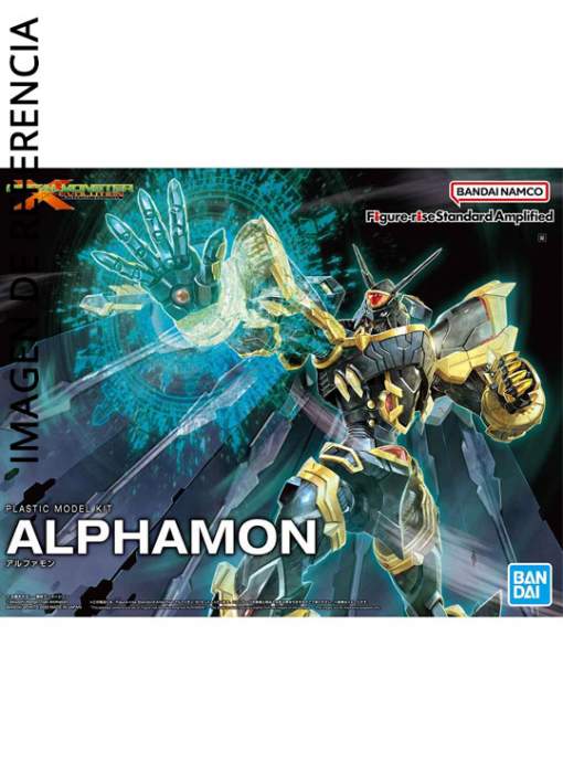 Maqueta Digimon Figure-rise Standard Amplified Alphamon