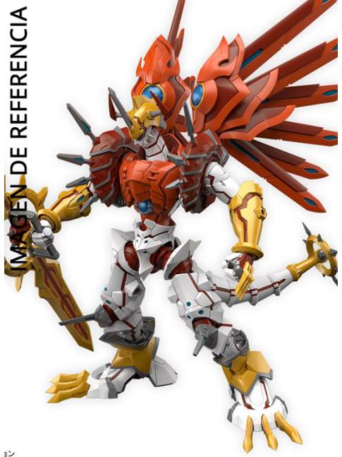 Maqueta Digimon Figure-rise Standard Amplified ShineGreymon