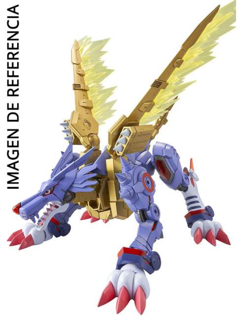 Maqueta Digimon Figure-rise Standard Amplified MetalGarurumon