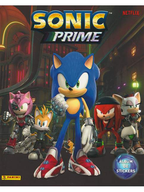 Sonic Prime Panini Álbum y Sobres A ELECCIÓN