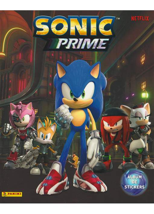 Sonic Prime Panini Álbum y Sobres A ELECCIÓN