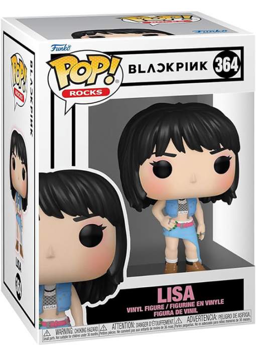 Funko Pop Rocks Blackpink Shut Down Lisa