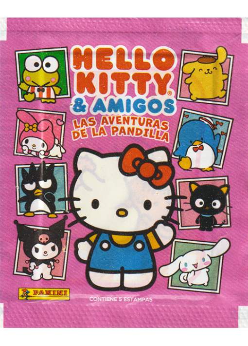 1 Sobre Hello Kitty & Amigos Las Aventuras de la Pandilla PANINI