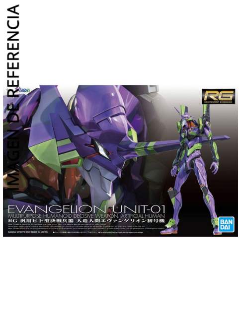 Maqueta RG Eva 01Multipurpose Humanoid Decisive Weapon Artificial Human - Evangelion