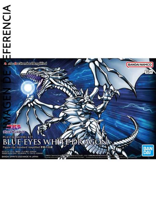 Maqueta Yu-Gi-Oh! Figure-rise Standard Amplified Blue-Eyes White Dragon