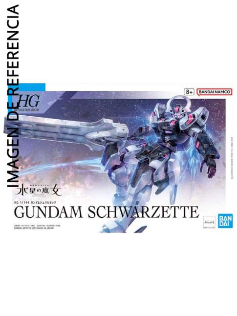 1/144 HG Gundam Schwarzette - Gundam The Witch from Mercury