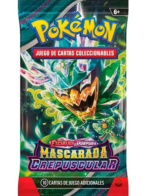 1 Sobre Pokémon Escarlata y Púrpura Mascarada Crepuscular