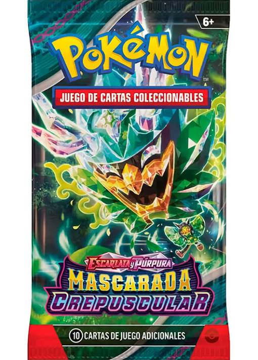 1 Sobre Pokémon Escarlata y Púrpura Mascarada Crepuscular