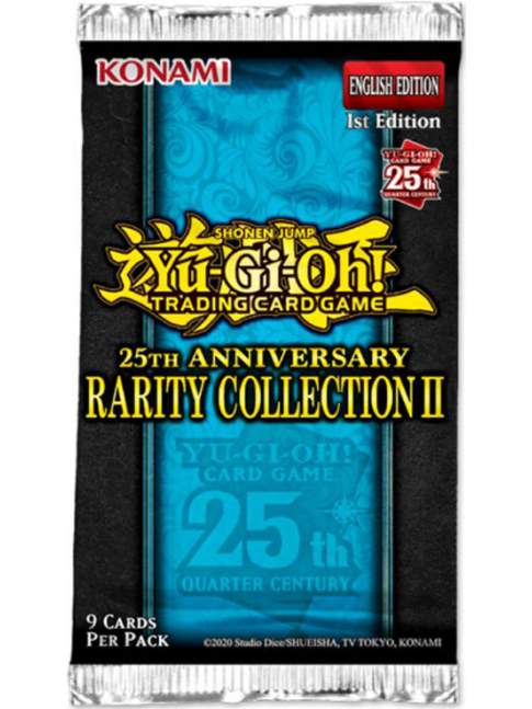 1 Sobre 25th Anniversary Rarity Collection II Yu-Gi-Oh!