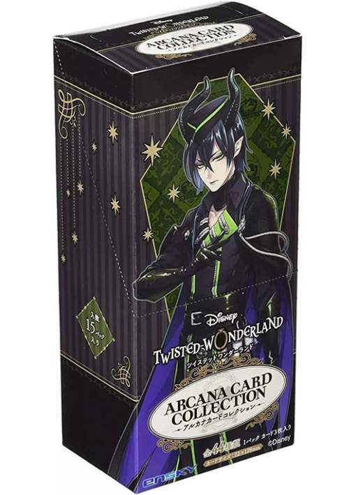 Caja 15 Sobres Disney Twisted Wonderland Arcana Card Collection