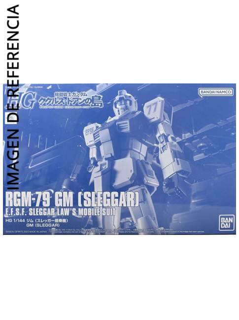 P-Bandai 1/144 HG RGM-79 GM Sleggar - Gundam Cucuruz Doan's Island