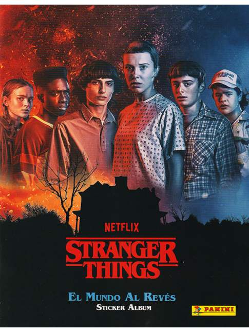 Álbum Stranger Things El Mundo al Revés + 168 Láminas para pegar PANINI