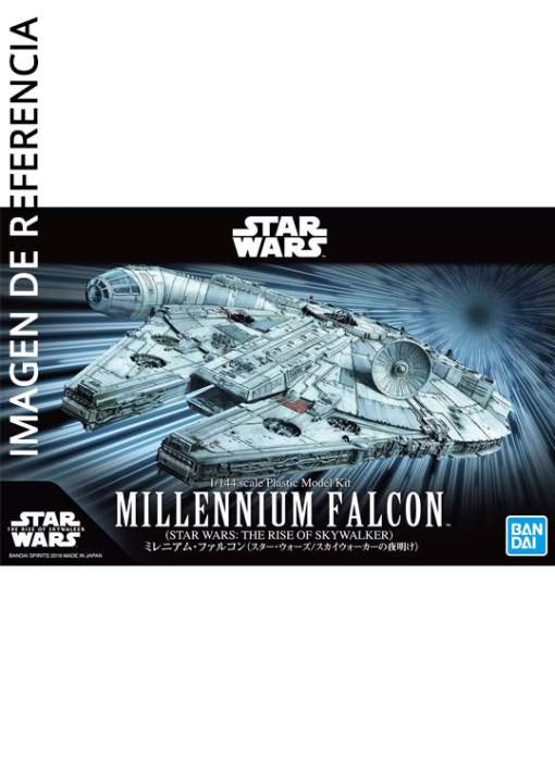 Plastic Model Kit 1/144 Millennium Falcom - Star Wars The Rise of Skywalker