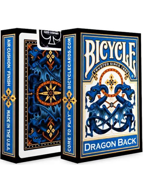 Naipe Dragon Back Blue BICYCLE