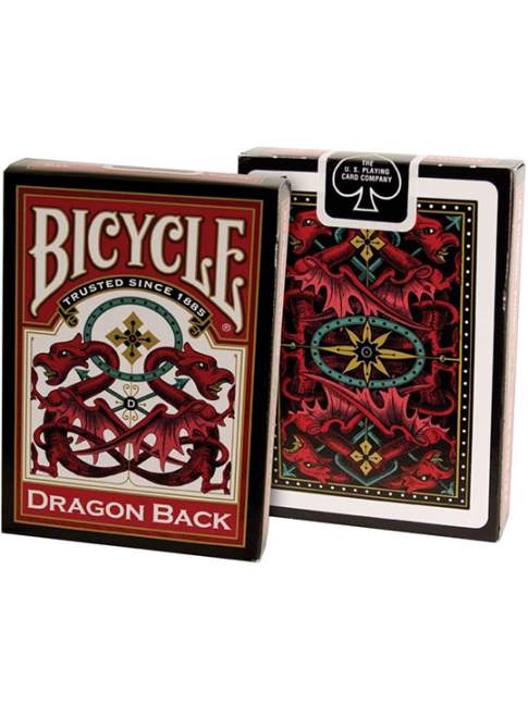 Naipe Dragon Back Red BICYCLE