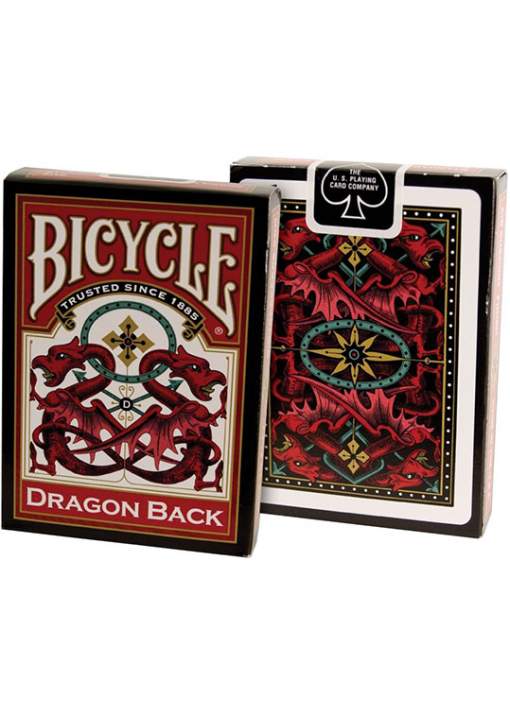 Naipe Dragon Back Red BICYCLE