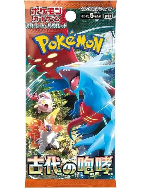 1 Sobre Ancient Roar Pokémon SV4K JAPONÉS