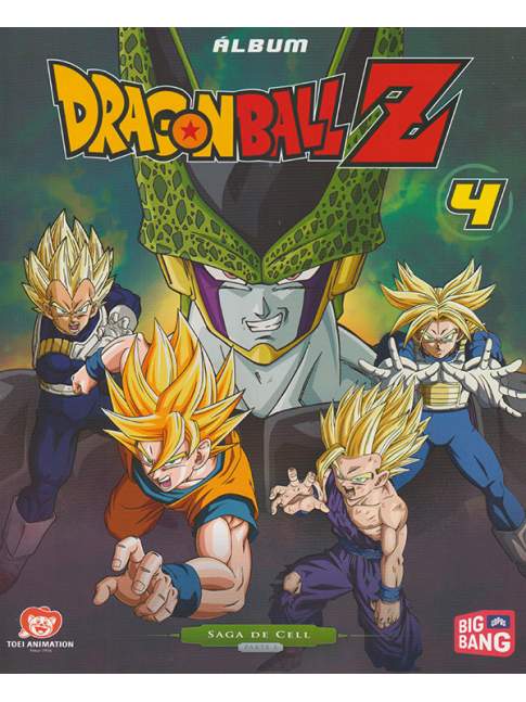 Dragon Ball Z 4 Saga de Cell Parte 2 BigBangCopag Álbum y Sobres A ELECCIÓN