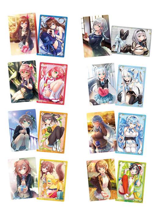 Special Choco Wafers Hololive Error Set 20 Tarjetas