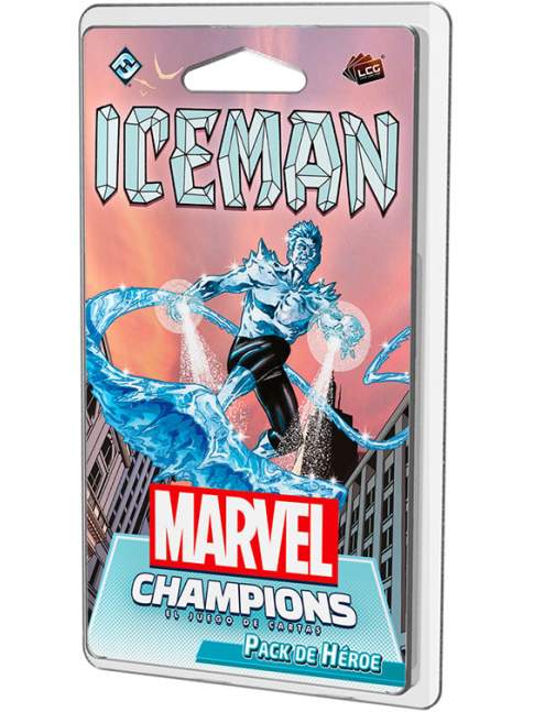 Marvel Champions: El Juego de Cartas - Iceman / Pack de Héroe