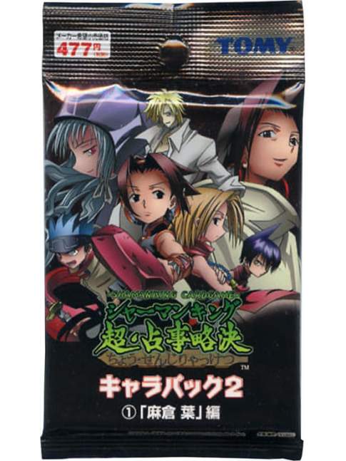 1 Sobre Shaman King Card Game Divination Role Character Booster 2