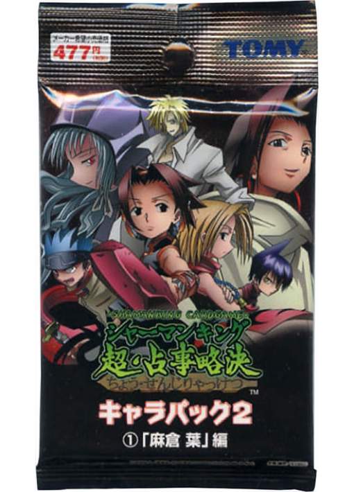 1 Sobre Shaman King Card Game Divination Role Character Booster 2