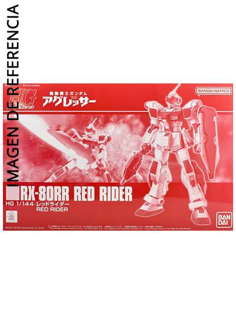 P-Bandai 1/144 HGUC RX-80RR Red Rider - Gundam Aggressor