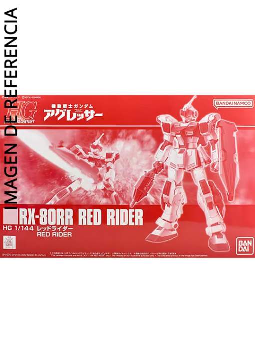 P-Bandai 1/144 HGUC RX-80RR Red Rider - Gundam Aggressor