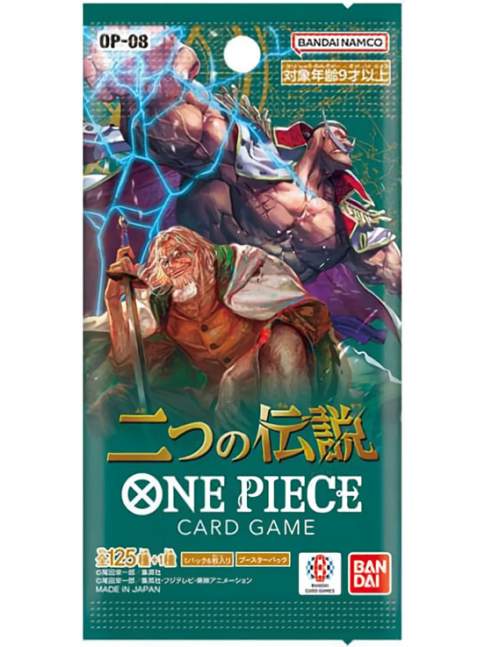 1 Sobre One Piece Card Game OP-08 Two Legends JAPONÉS 6 CARTAS