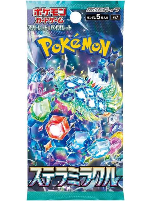 1 Sobre Pokémon Stellar Miracle sv7 JAPONÉS