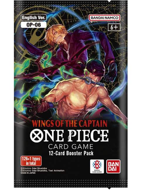 1 Sobre One Piece Card Game OP-06 Wings of The Captain INGLÉS