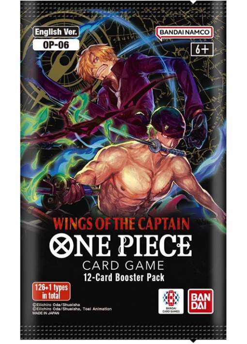 1 Sobre One Piece Card Game OP-06 Wings of The Captain INGLÉS