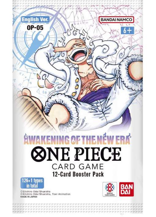 1 Sobre One Piece Card Game OP-05 Awakening of The New Era INGLÉS