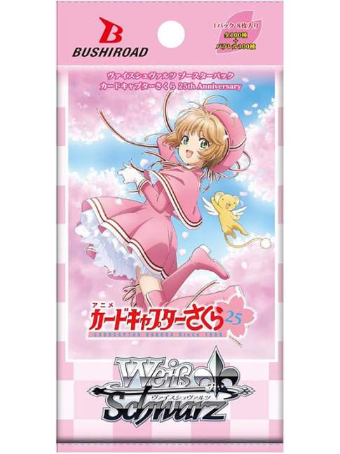 1 Sobre Weiss Schwarz Cardcaptor Sakura 25th Anniversary