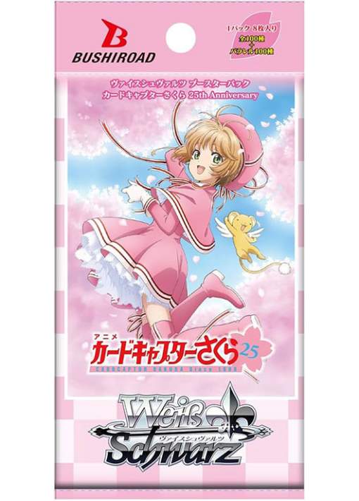 1 Sobre Weiss Schwarz Cardcaptor Sakura 25th Anniversary