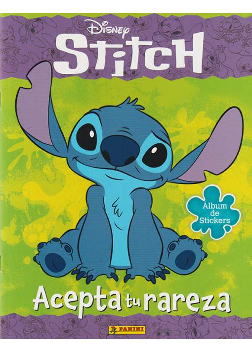 Disney Stich Acepta tu Rareza Panini Álbum y Sobres A ELECCIÓN