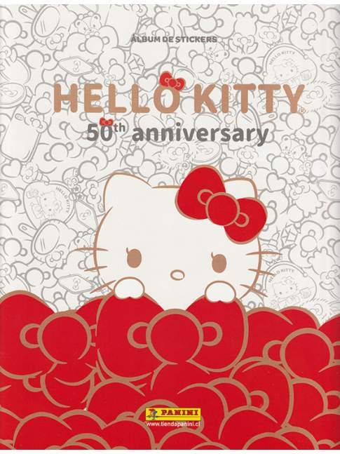 Hello Kitty 50th Anniversary Panini Álbum y Sobres A ELECCIÓN