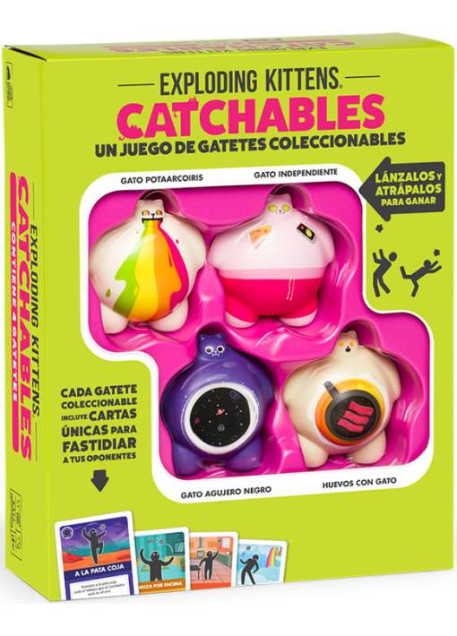 Exploding Kittens CATCHABLES Core Pack