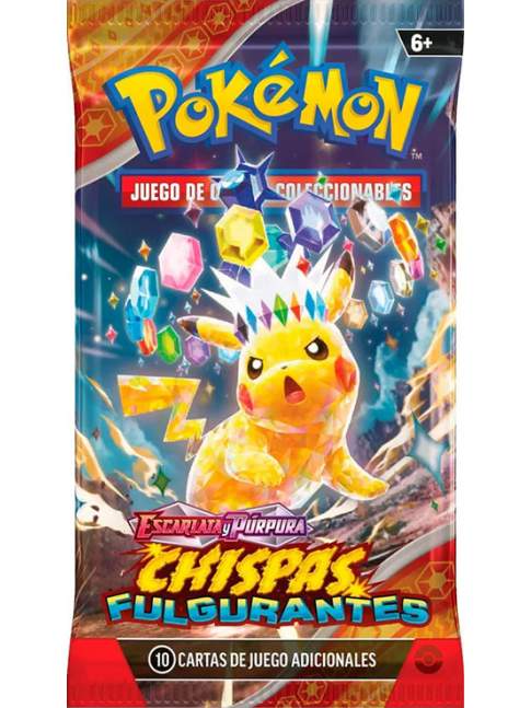 1 Sobre Pokémon Escarlata y Púrpura Chispas Fulgurantes