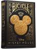 Naipe Disney Mickey Mouse Black & Gold BICYCLE