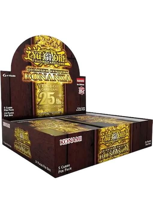 Caja 24 Sobres Quarter Century Bonanza Yu-Gi-Oh!