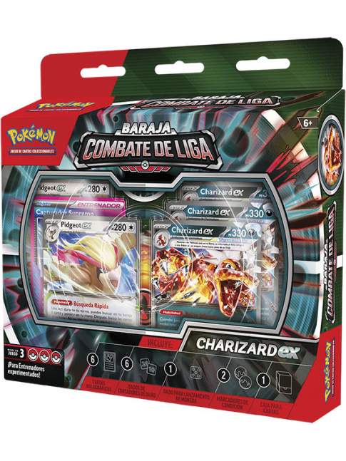 Pokémon Baraja Combate de Liga Charizard ex