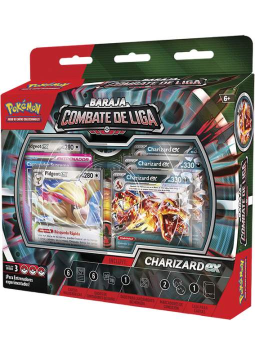 Pokémon Baraja Combate de Liga Charizard ex