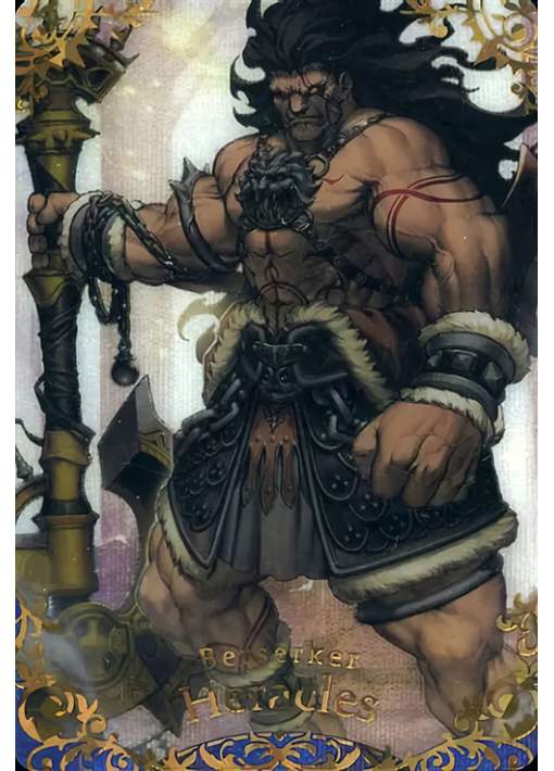 Twin Wafer Fate Grand Order Special - Berserker Heracles