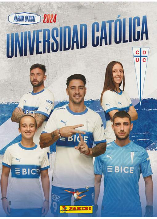 Universidad Católica Instinto Cruzado 2024 Panini Álbum y Sobres A ELECCIÓN