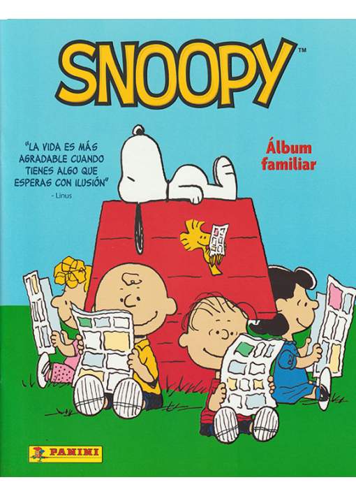 Snoopy Álbum Familiar Panini Álbum y Sobres A ELECCIÓN