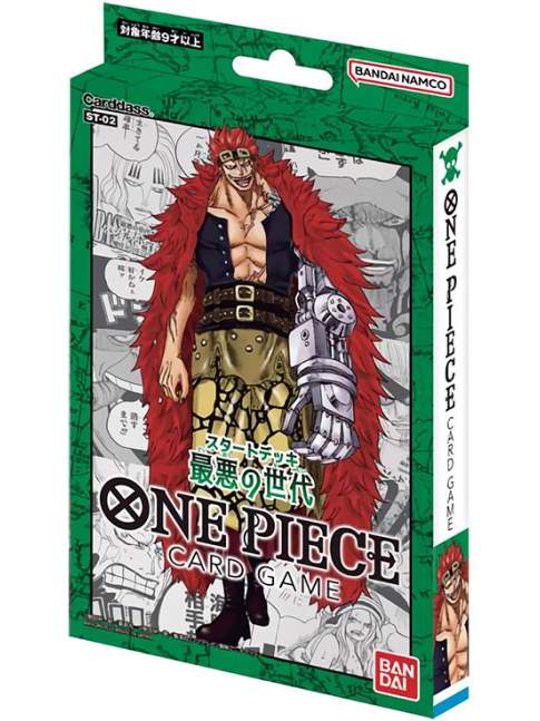 Mazo Preconstruido One Piece Card Game ST-02 Worst Generation JAPONÉS