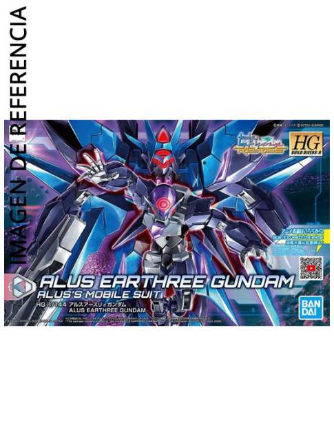 1/144 HGBD:R AGP-X1/E3 Alus Earthree Gundam - Gundam Build Divers Re:RISE