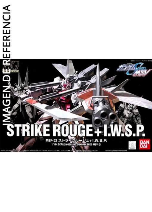 1/144 HG Strike Rouge + IWSP - Gundam Seed Mobile Suits Variation